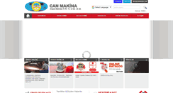 Desktop Screenshot of canmakine.com