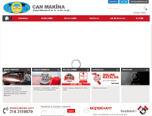 Tablet Screenshot of canmakine.com